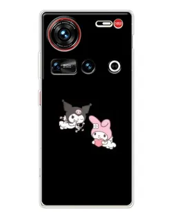 Чехол для ZTE Nubia Z70 Ultra с картинкой «My Melody и Kuromi»