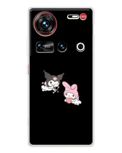 Чехол для ZTE Nubia Z70 Ultra с картинкой «My Melody и Kuromi»