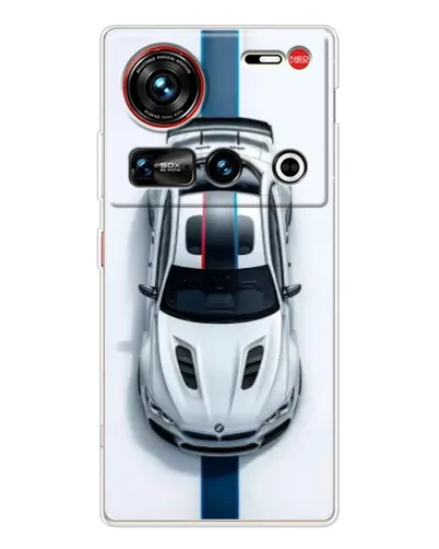 Чехол для ZTE Nubia Z70 Ultra с картинкой «Вид сверху — BMW M»