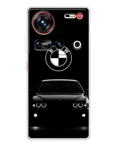 Чехол для ZTE Nubia Z70 Ultra с картинкой «BMW — взгляд из темноты»