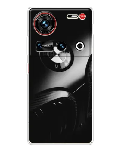 Чехол для ZTE Nubia Z70 Ultra с картинкой «Эмблема BMW — макро»