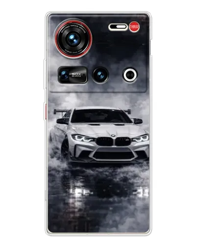 Чехол для ZTE Nubia Z70 Ultra с картинкой «BMW сквозь туман»