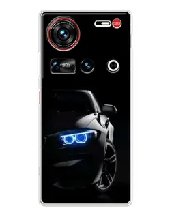 Чохол для ZTE Nubia Z70 Ultra з картинкою «BMW — нічний погляд»