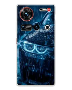 Чохол для ZTE Nubia Z70 Ultra з картинкою «BMW під дощем»