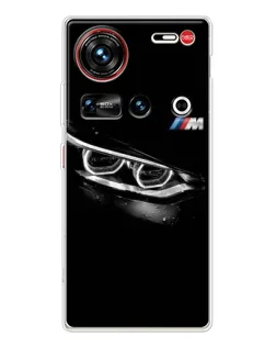 Чохол для ZTE Nubia Z70 Ultra з картинкою «BMW — погляд тигра»