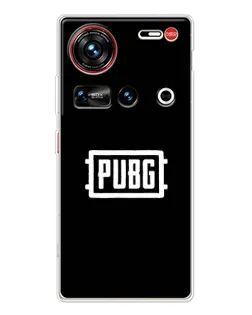Чохол для ZTE Nubia Z70 Ultra з картинкою «Лого BMW — металевий блиск»