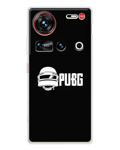 Чохол для ZTE Nubia Z70 Ultra з картинкою «PUBG — класичний лого»