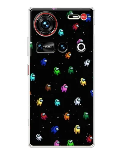 Чехол для ZTE Nubia Z70 Ultra с картинкой «Экипаж Among Us» Чехол для ZTE Nubia Z70 Ultra с картинкой «Экипаж Among Us»
