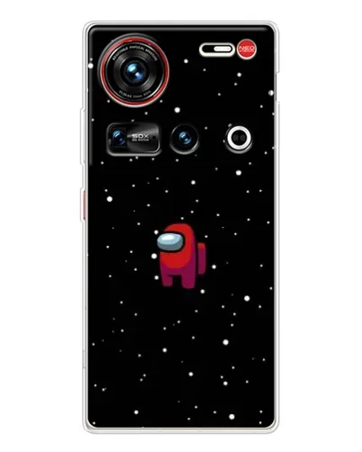 Чехол для ZTE Nubia Z70 Ultra с картинкой «Красный Among Us» Чехол для ZTE Nubia Z70 Ultra с картинкой «Красный Among Us»