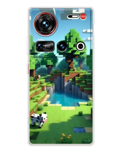 Чехол для ZTE Nubia Z70 Ultra с картинкой «Minecraft летний день» Чехол для ZTE Nubia Z70 Ultra с картинкой «Minecraft летний день»