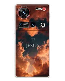 Чехол для ZTE Nubia Z70 Ultra с картинкой «Сияние Имени Jesus» Чехол для ZTE Nubia Z70 Ultra с картинкой «Сияние Имени Jesus»