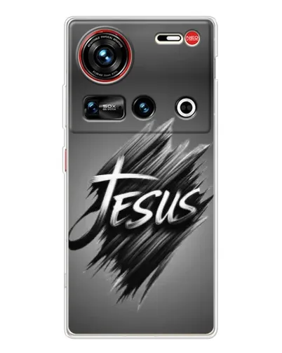 Чехол для ZTE Nubia Z70 Ultra с картинкой «Надпись Jesus Graffiti»