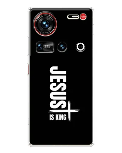 Чехол для ZTE Nubia Z70 Ultra с картинкой «Вертикаль веры Jesus»