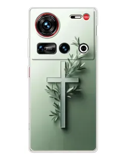 Чехол для ZTE Nubia Z70 Ultra с картинкой «Оливковая ветвь»