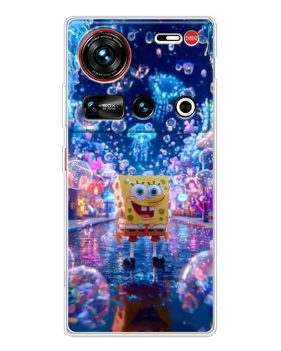 Чохол для ZTE Nubia Z70 Ultra з картинкою «Неоновий океан»