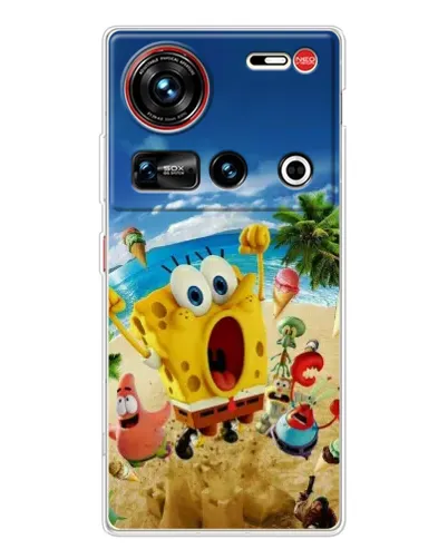 Чохол для ZTE Nubia Z70 Ultra з картинкою «Розваги на пляжі»