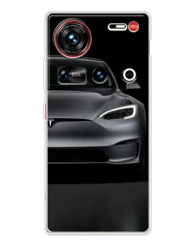 Чохол для ZTE Nubia Z70 Ultra з картинкою «Tesla Model S Look» Чохол для ZTE Nubia Z70 Ultra з картинкою «Tesla Model S Look»