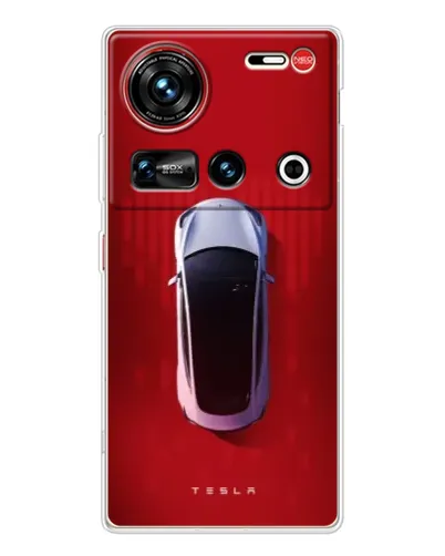 Чохол для ZTE Nubia Z70 Ultra з картинкою «Tesla Top View» Чохол для ZTE Nubia Z70 Ultra з картинкою «Tesla Top View»