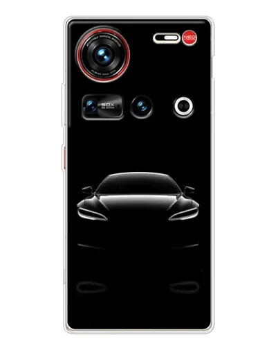Чохол для ZTE Nubia Z70 Ultra з картинкою «Силует Tesla Night» Чохол для ZTE Nubia Z70 Ultra з картинкою «Силует Tesla Night»