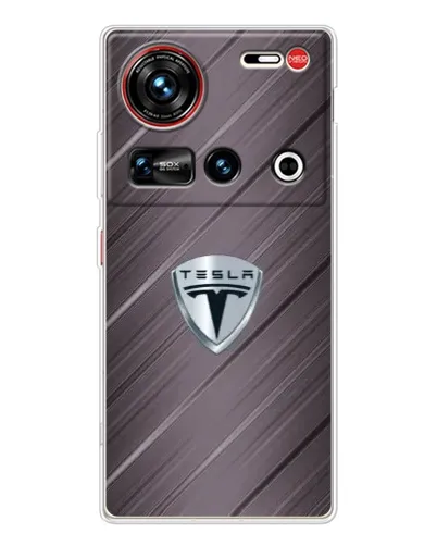 Чохол для ZTE Nubia Z70 Ultra з картинкою «Металева текстура Tesla» Чохол для ZTE Nubia Z70 Ultra з картинкою «Металева текстура Tesla»