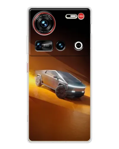 Чохол для ZTE Nubia Z70 Ultra з картинкою «Cybertruck у пустелі» Чохол для ZTE Nubia Z70 Ultra з картинкою «Cybertruck у пустелі»