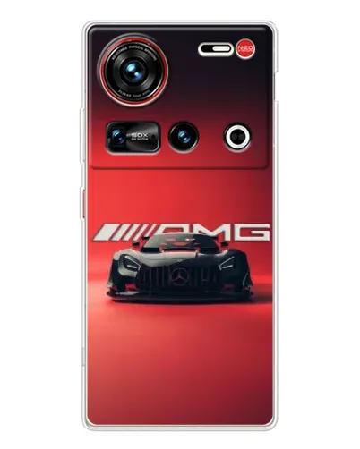 Чехол для ZTE Nubia Z70 Ultra с картинкой «Mercedes AMG — красная линия» Чехол для ZTE Nubia Z70 Ultra с картинкой «Mercedes AMG — красная линия»
