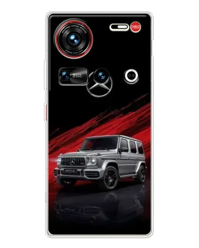 Чехол для ZTE Nubia Z70 Ultra с картинкой «Mercedes G-Class красный» Чехол для ZTE Nubia Z70 Ultra с картинкой «Mercedes G-Class красный»