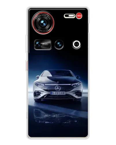 Чехол для ZTE Nubia Z70 Ultra с картинкой «Ночной Mercedes EQ» Чехол для ZTE Nubia Z70 Ultra с картинкой «Ночной Mercedes EQ»