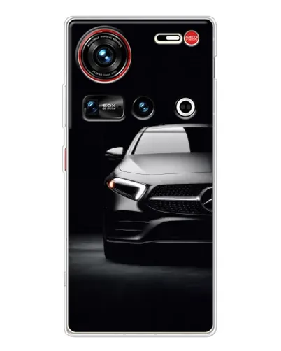 Чехол для ZTE Nubia Z70 Ultra с картинкой «Свет фар Mercedes» Чехол для ZTE Nubia Z70 Ultra с картинкой «Свет фар Mercedes»