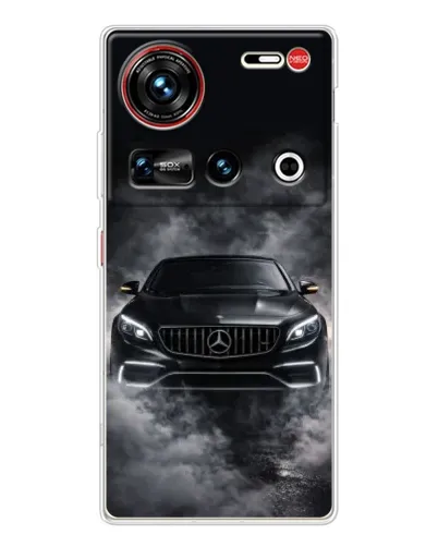 Чехол для ZTE Nubia Z70 Ultra с картинкой «Mercedes в дыму» Чехол для ZTE Nubia Z70 Ultra с картинкой «Mercedes в дыму»
