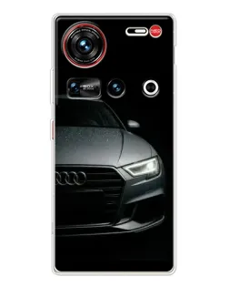 Чохол для ZTE Nubia Z70 Ultra з картинкою «Audi — деталізація кузова»