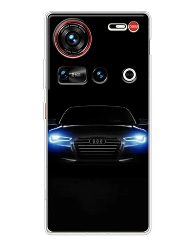 Чехол для ZTE Nubia Z70 Ultra с картинкой «Audi в неоне» Чехол для ZTE Nubia Z70 Ultra с картинкой «Audi в неоне»