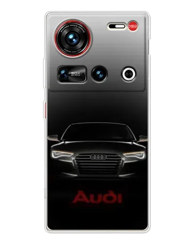 Чехол для ZTE Nubia Z70 Ultra с картинкой «Audi — градиентный контур» Чехол для ZTE Nubia Z70 Ultra с картинкой «Audi — градиентный контур»