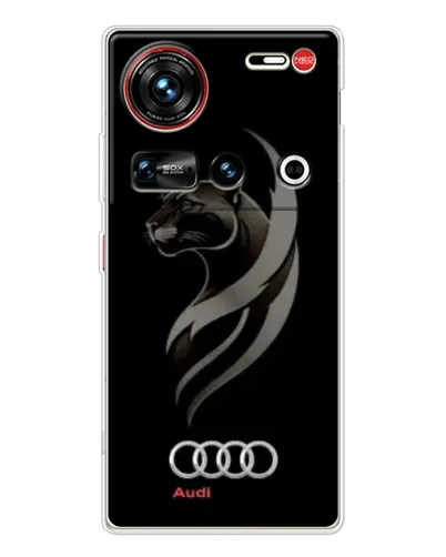 Чехол для ZTE Nubia Z70 Ultra с картинкой «Графика — пантера и Audi» Чехол для ZTE Nubia Z70 Ultra с картинкой «Графика — пантера и Audi»