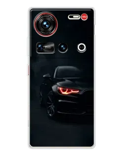 Чехол для ZTE Nubia Z70 Ultra с картинкой «Audi — хищный взгляд»
