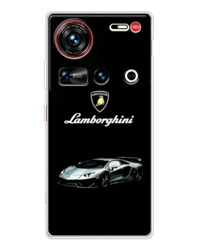 Чехол для ZTE Nubia Z70 Ultra с картинкой «Логотип Lamborghini классика»
