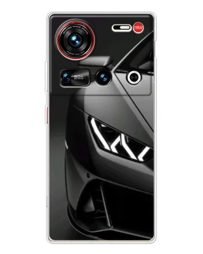 Чехол для ZTE Nubia Z70 Ultra с картинкой «Lamborghini фары детализация»