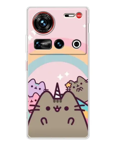 Чохол для ZTE Nubia Z70 Ultra з картинкою «Єдиноріг Pusheen» Чохол для ZTE Nubia Z70 Ultra з картинкою «Єдиноріг Pusheen»