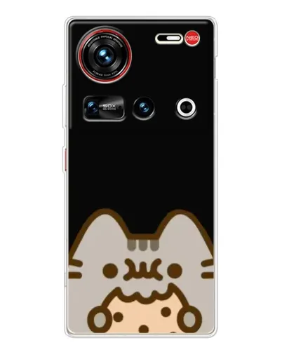 Чохол для ZTE Nubia Z70 Ultra з картинкою «Пушин на чорному» Чохол для ZTE Nubia Z70 Ultra з картинкою «Пушин на чорному»