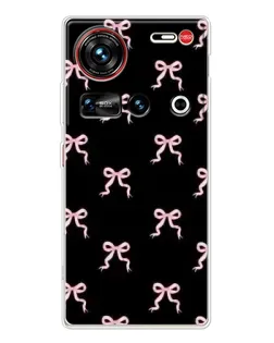 Чехол для ZTE Nubia Z70 Ultra с картинкой «Бант-цветок» Чехол для ZTE Nubia Z70 Ultra с картинкой «Бант-цветок»