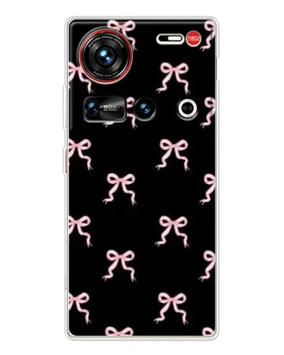 Чехол для ZTE Nubia Z70 Ultra с картинкой «Бант-цветок»
