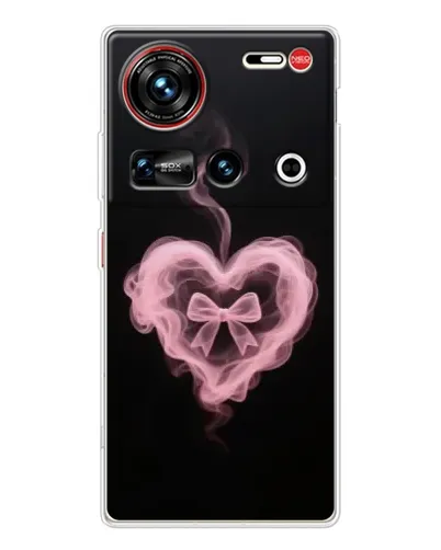 Чехол для ZTE Nubia Z70 Ultra с картинкой «Дымчатое сердце»