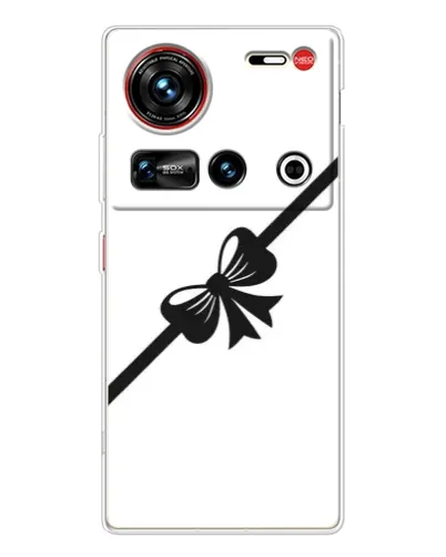 Чехол для ZTE Nubia Z70 Ultra с картинкой «Диагональный бант»