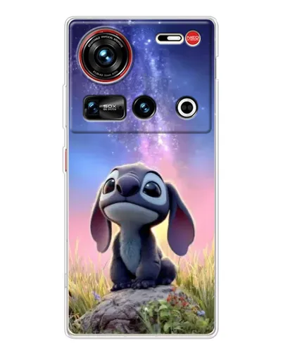 Чехол для ZTE Nubia Z70 Ultra с картинкой «Стич на рассвете»