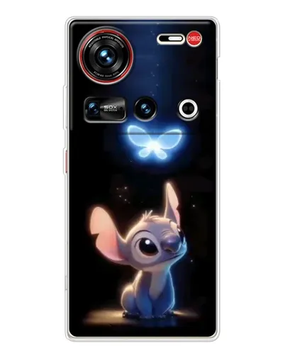 Чехол для ZTE Nubia Z70 Ultra с картинкой «Сияющий Стич»