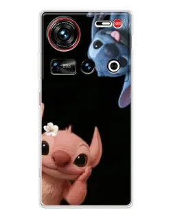 Чехол для ZTE Nubia Z70 Ultra с картинкой «Фиолетовый туман роз»