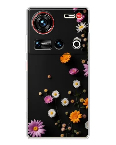 Чехол для ZTE Nubia Z70 Ultra с картинкой «Цветочная композиция»