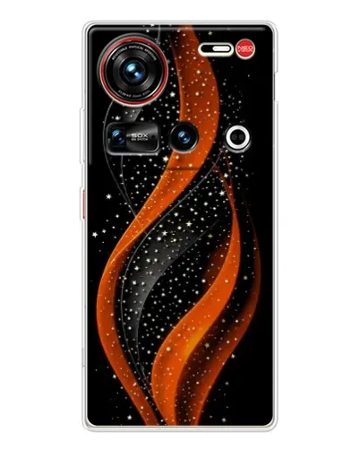 Чехол для ZTE Nubia Z70 Ultra с картинкой «Огненная звездная волна»