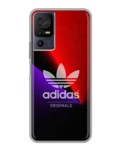 Чехол для ZTE nubia Z80 Ultra с картинкой «Adidas Red Neon»