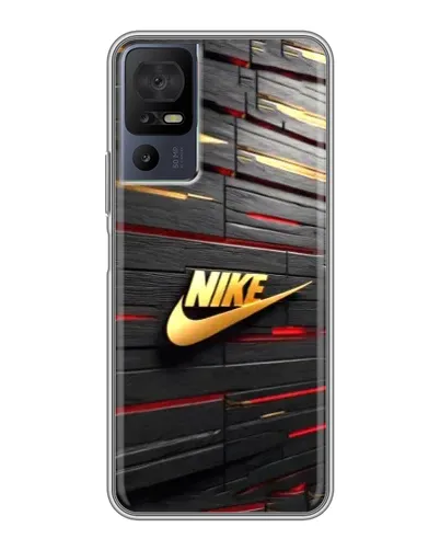 Чохол для ZTE nubia Z80 Ultra з картинкою «Золотий Nike на металі» Чохол для ZTE nubia Z80 Ultra з картинкою «Золотий Nike на металі»